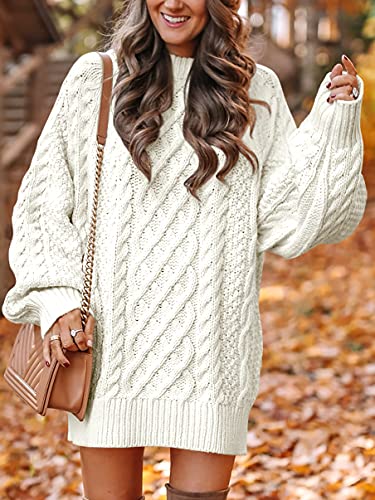 Women Pullover Short Sweater Dresses