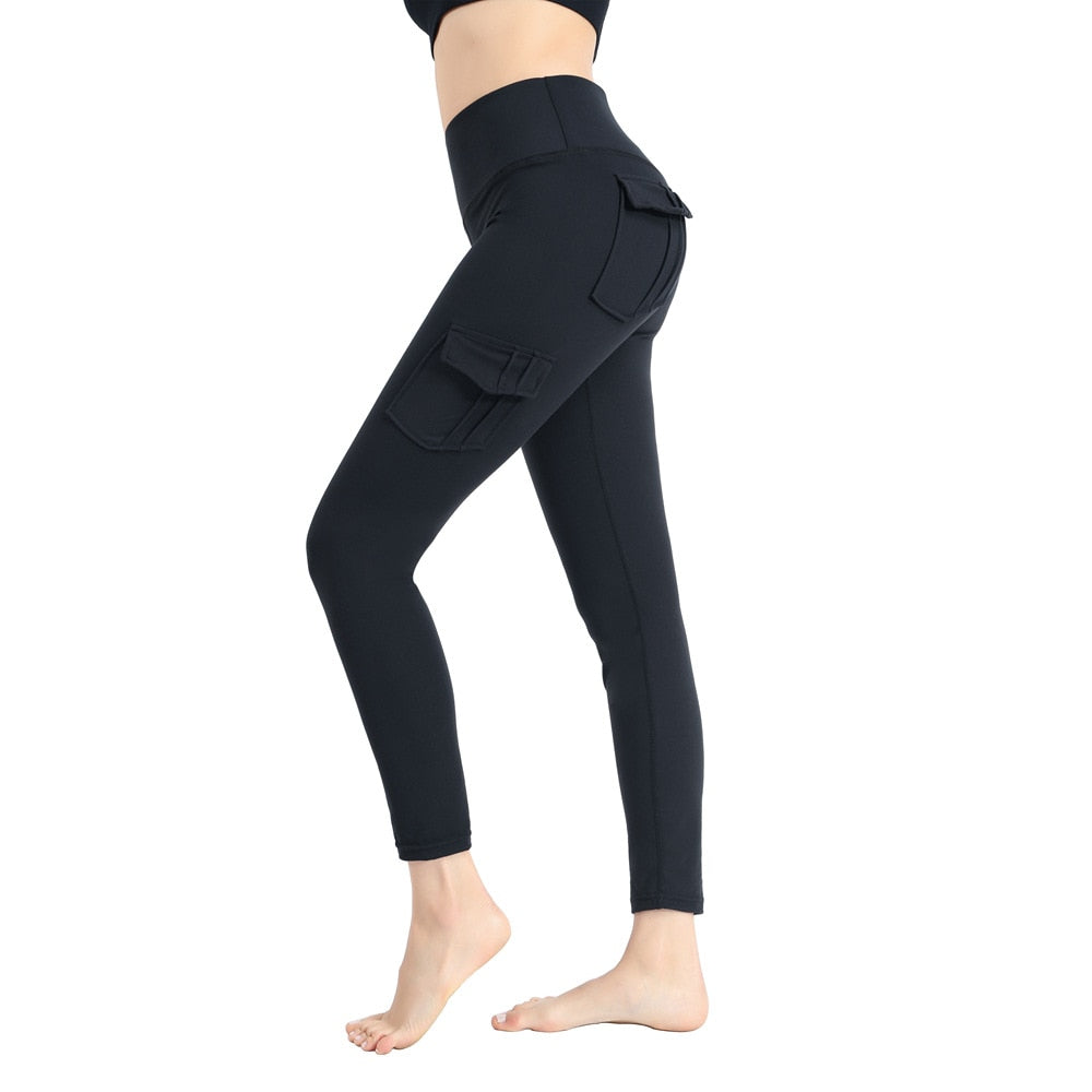 FlexFit™️ Women's Yoga Cargo Leggings