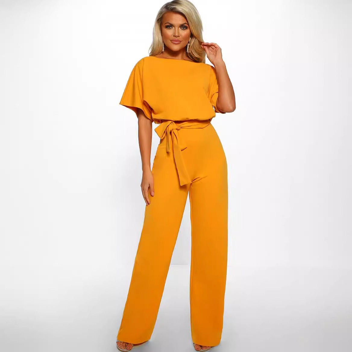 ChicLace™ Button-Up Jumpsuit