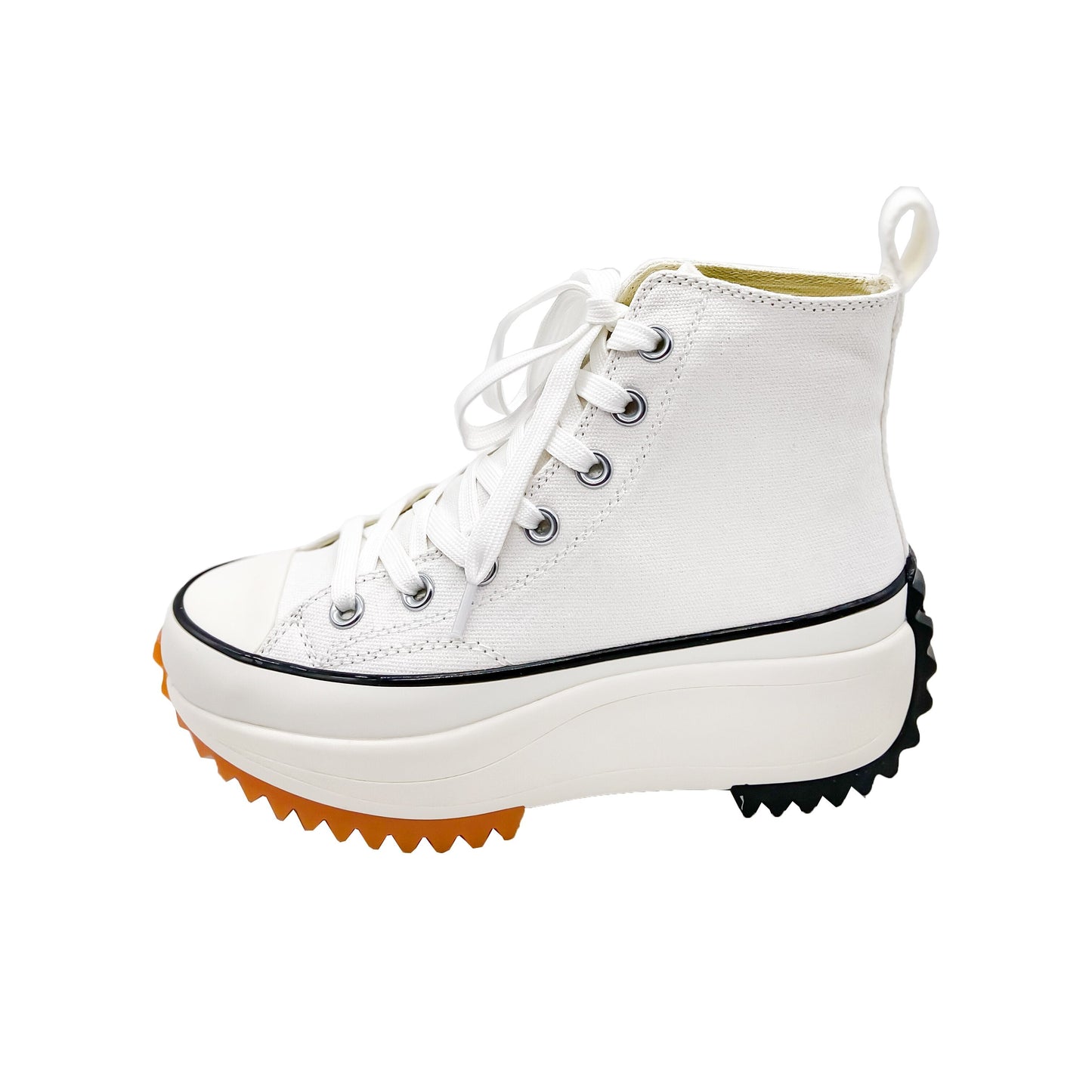 Women's High Top Canvas Trainers