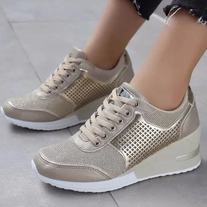 SoleBoost - Platform Wedge Sneakers