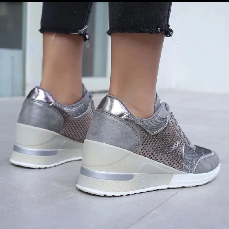 SoleBoost - Platform Wedge Sneakers